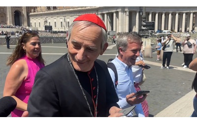 Zuppi esce dal Vaticano: “Buon Primo maggio, occupiamoci del lavoro e delle vittime del lavoro”