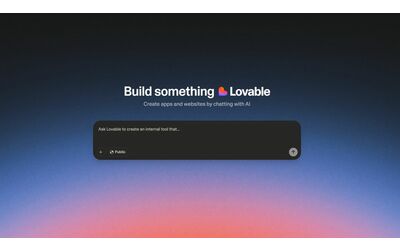 Cosa è Lovable, la nuova AI che permette a tutti di creare siti e applicazioni