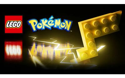 LEGO annuncia i set Pokémon: bisognerà attendere fino al 2026