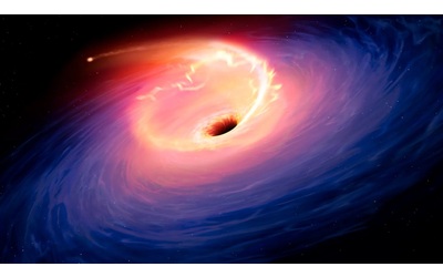 Scoperto buco nero che divora materia a velocità incredibili