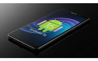 Sony batte tutti sul tempo: Android 16 debutta sull’Xperia 1 VII