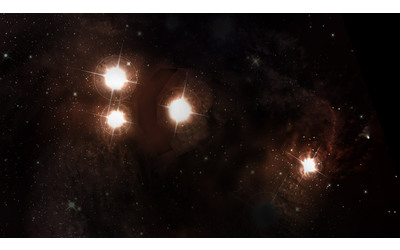 Un sistema stellare fuori dal comune scoperta la configurazione 3 1 pi stretta mai identificata