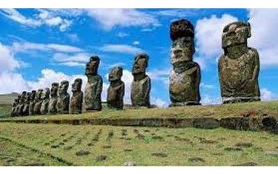 Clima, le statue Rapa Nui nell’isola di Pasqua rischiano di essere sommerse