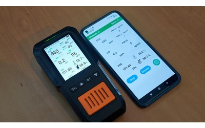Il dispositivo portatile che monitora la qualità dell’aria che ci circonda