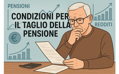 Ecco quando ti tagliano la pensione se hai redditi IRPEF o da lavoro