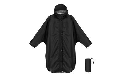 Poncho Antipioggia con Cappuccio e Maniche ANYOO