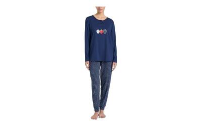 Ragno Pigiama Donna Manica Lunga 100% Cotone DP44N1