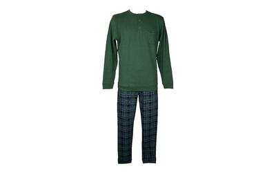 RAGNO Pigiama uomo in cotone caldo pantalone scozzese