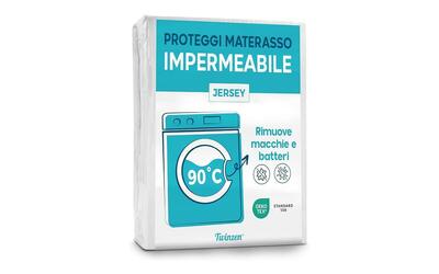 Twinzen – Coprimaterasso Singolo Impermeabile 80×190 cm – Protezione Impermeabile e Traspirante