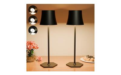 Tyonto 2 pezzi Lampada LED Ricaricabile Senza Fili