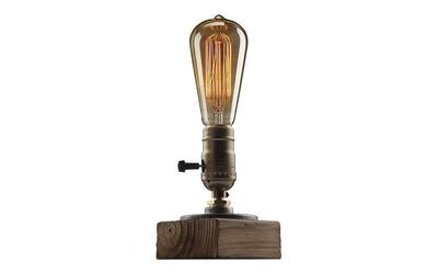 XIHOME Lampada da Tavolo Industrial Steampunk
