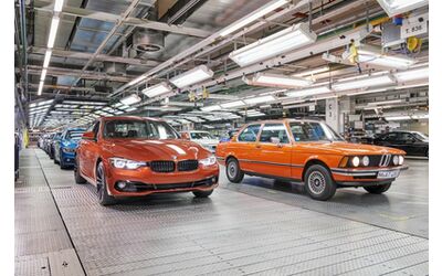 50 anni di produzione di BMW Serie 3 una lunga storia