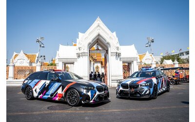 BMW M5 Touring Safety Car: la MotoGP ha un nuovo alleato da 727 CV