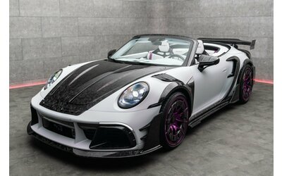 Mansory trasforma la Porsche 911 Turbo S Cabriolet in un mostro da quasi 900 CV