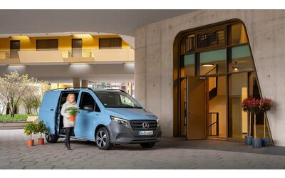 Mercedes eVito: più autonomia con la nuova batteria da 90 kWh