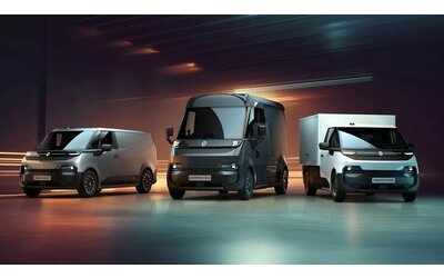 Renault presenta i nuovi furgoni elettrici Estafette, Goelette e Trafic E-Tech
