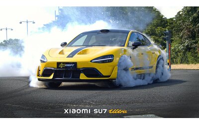 Video in stile Gymkhana per la Xiaomi SU7 Ultra: 1.500 CV per drift spettacolari