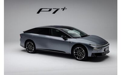 Xpeng P7 2026 la nuova ammiraglia elettrica debutta a Bruxelles presto anche in Italia