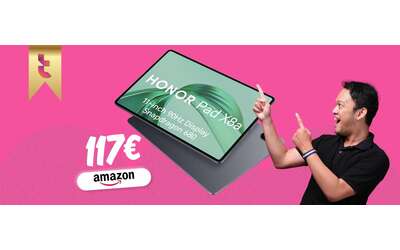 11″ di tablet per utilizzo senza freni: HONOR Pad X8A fa al caso tuo