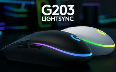24€ su Amazon per il mouse ECONOMICO da gaming Logitech G203 Lightsync
