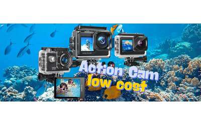5 Action Cam a pochissimo per immortalare le tue avventure in vacanza