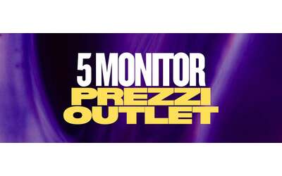5 monitor spettacolari a PREZZI OUTLET su Amazon da 64 a 99