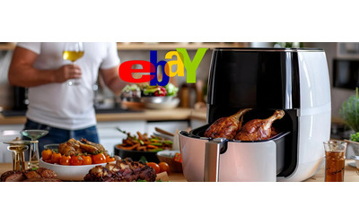 6 friggitrici ad aria in offerta su eBay da soli 40
