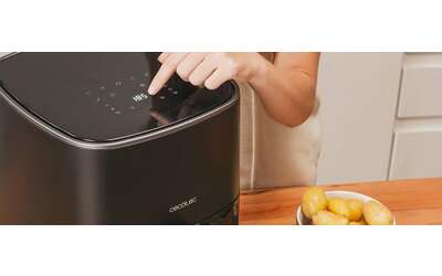 9 programmi, 1500W, cottura smart: questa friggitrice ad aria fa tutto e costa POCHISSIMO