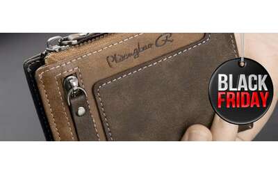 A 0 59 questo portafogli con ANTIFURTO per carte un AFFARONE Amazon Haul