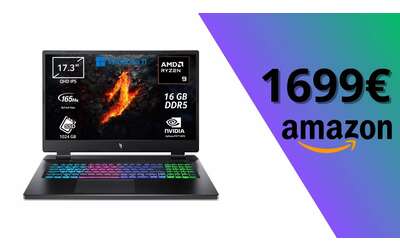 A questo prezzo l’Acer Nitro 17 è un BEST BUY: AMD Ryzen 9 e RTX 4070 da 8GB