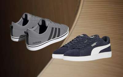 Adidas e Puma, sneaker a prezzo SPECIALE su Amazon: modelli a partire da 35€