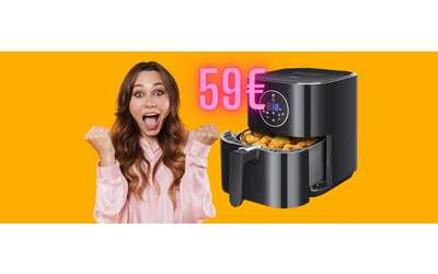 Aigostar Mini Cube: friggitrice ad aria con 7 programmi a soli 59€, WOW
