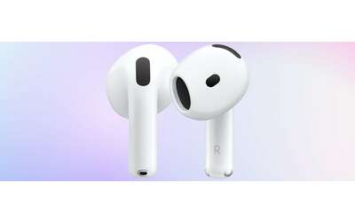 AirPods 4: nuovo minimo storico su Amazon per le cuffie Apple