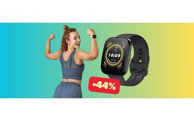 Amazfit Bip 5 da 46 mm: smartwatch con microfono, GPS e app sportive (-44%)