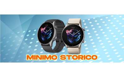 Amazfit GTR 3 ritorna al minimo storico e ora l’offerta è imperdibile