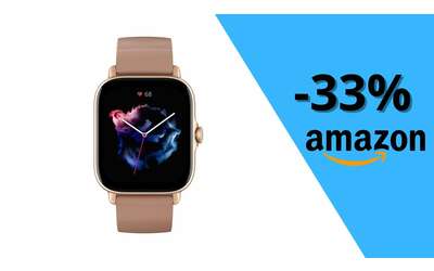 Amazfit GTS 3: smartwatch definitivo in offerta a meno di 100€