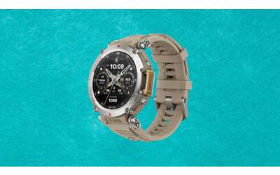 Amazfit T-Rex Ultra in offerta a 369€: uno smartwatch estremo in tutto