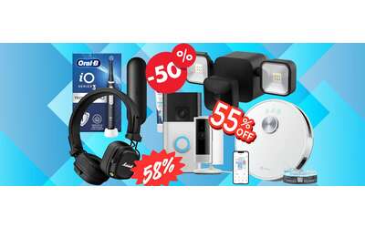 Amazon a briglie scolte: ecco le migliori promo di oggi con sconti dal 50% in su