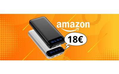 Amazon esagera: 2 Power Bank slim da 16000mAh a soli 18€