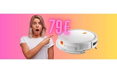 Amazon esagera: XIAOMI Robot Vacuum E5 con aspirazione e lavaggio a soli 79€
