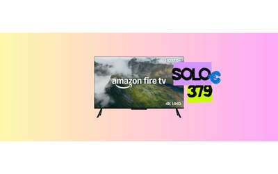 Amazon Fire TV Serie 4 55 veloce e intelligente a soli 379 con le Offerte di Primavera