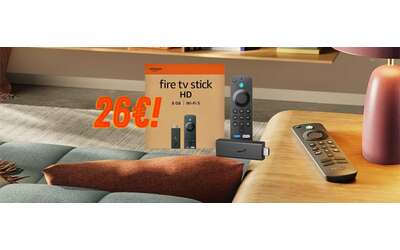 Amazon Fire TV Stick HD a soli 26 e il tuo televisore diventa smart