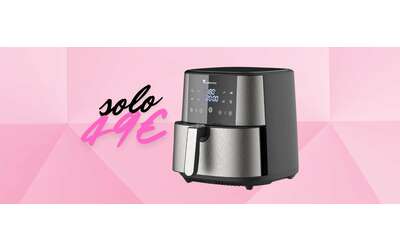 Amazon IMPAZZISCE: friggitrice ad aria da 6L a soli 49€, un AFFARE