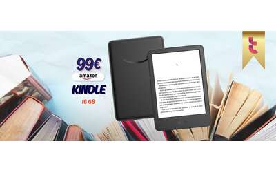Amazon Kindle a soli 99€ rende le tue letture un NUOVO piacere