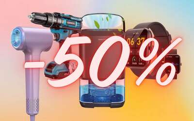 Amazon METÀ PREZZO inaspettato: 10 occasioni con sconto 50%