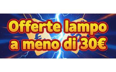 Amazon offerte lampo da IMPAZZIRE per il 30/9: occasioni a meno di 30€