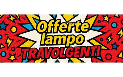 Amazon offerte lampo TRAVOLGENTI per il 25/8: occasioni a partire da 7,50€