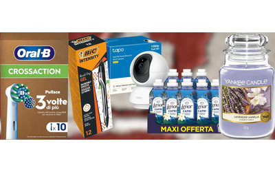 Amazon offerte PREMIUM da 15€ a 30€: Lenor, TP-Link, Yankee Candle e altri