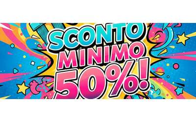Amazon sconto minimo 50%: una BUFERA di occasioni spettacolari (da 19,99€)