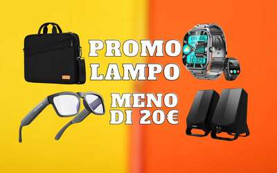 Amazon sta ESAGERANDO: promo lampo 23/03 da URLO (da 8,95€ a meno di 20€)